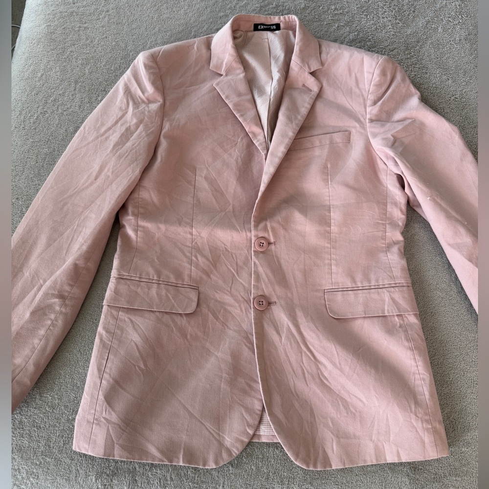 Pink suit